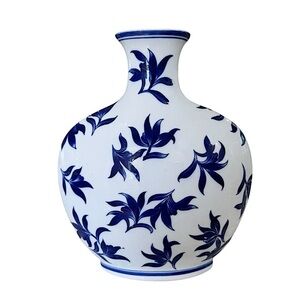 Pier 1 Floral Print Large Vase